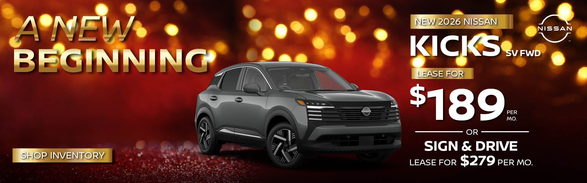 2026 Nissan Kicks SV FWD