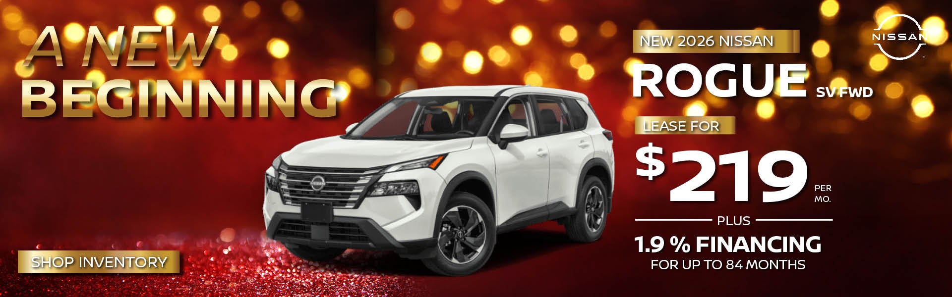 New 2026 Nissan Rogue SV FWD