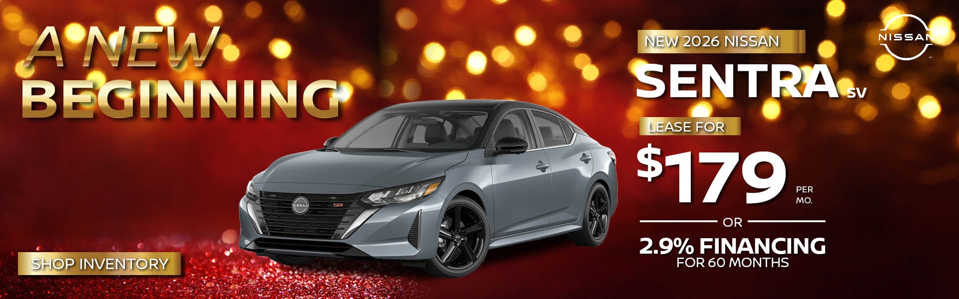 New 2026 Nissan Sentra SV 